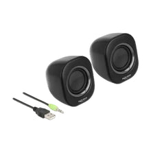 Mini Stereo PC Speaker with 3.5 mm stereo jack male and USB powered (Beställningsvara) (ny)