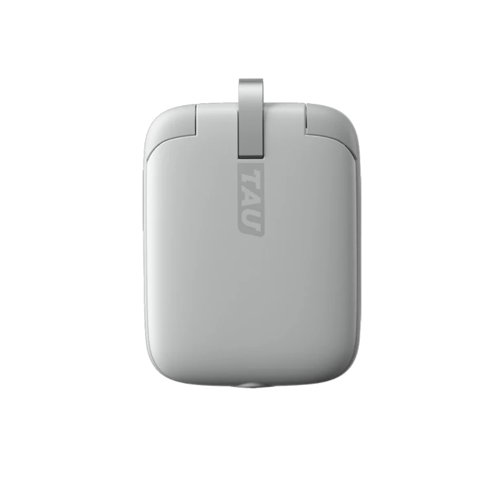 TAU powerbank, 1400mAh, C/Lightning/Micro USB, vit(ny)