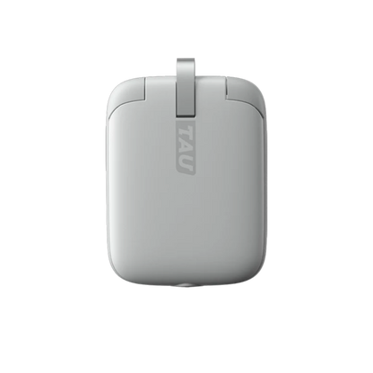 TAU powerbank, 1400mAh, C/Lightning/Micro USB, vit(ny)
