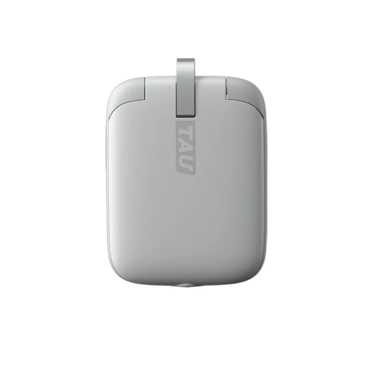 TAU powerbank, 1400mAh, C/Lightning/Micro USB, vit(ny)